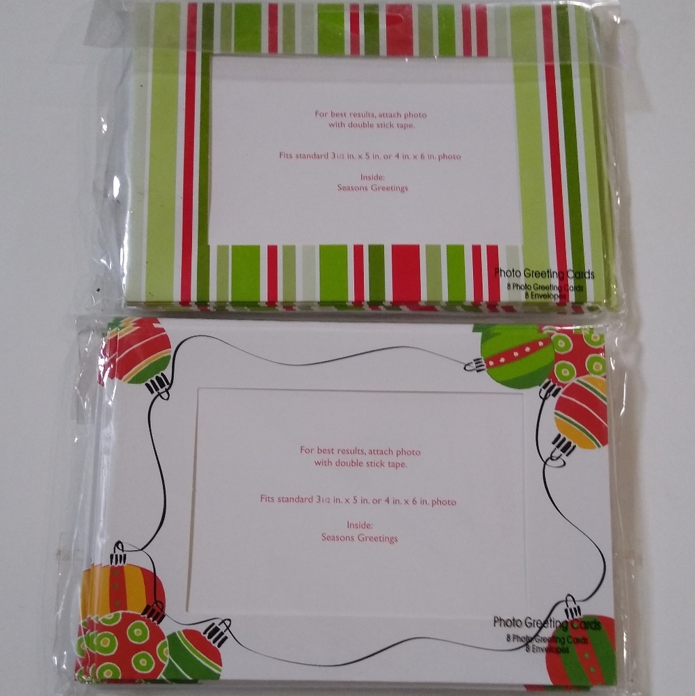 Studio 18 Holiday Photo Greeting Cards 16 ct total